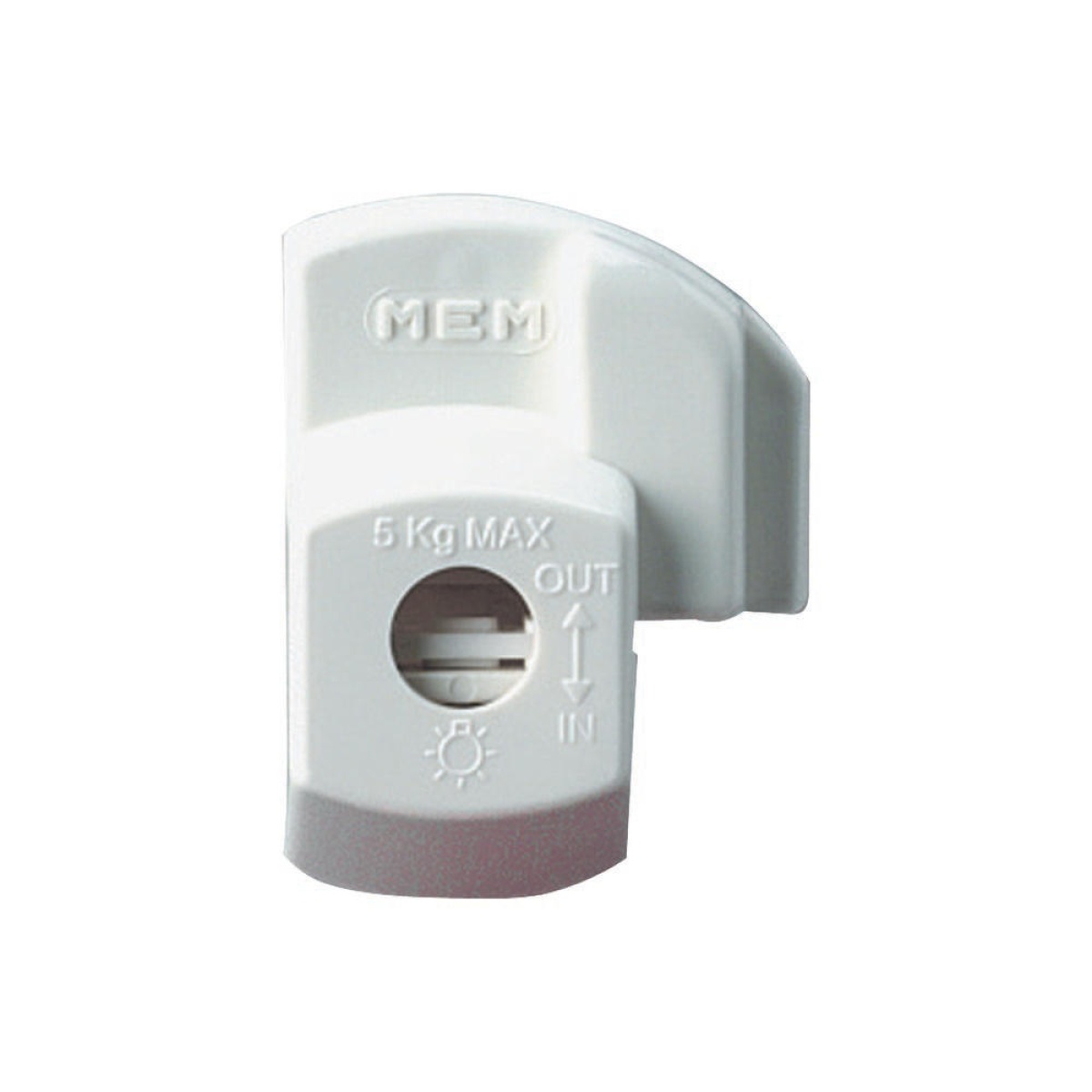 LSC plug, re-wireable, 4pin, white cover