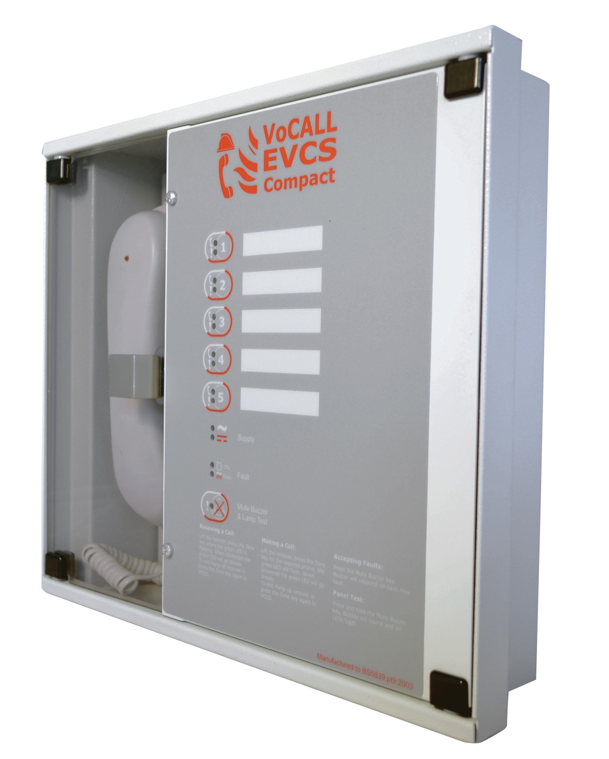 CENTRALE INTERPHONIE SECURITE 5 lignes