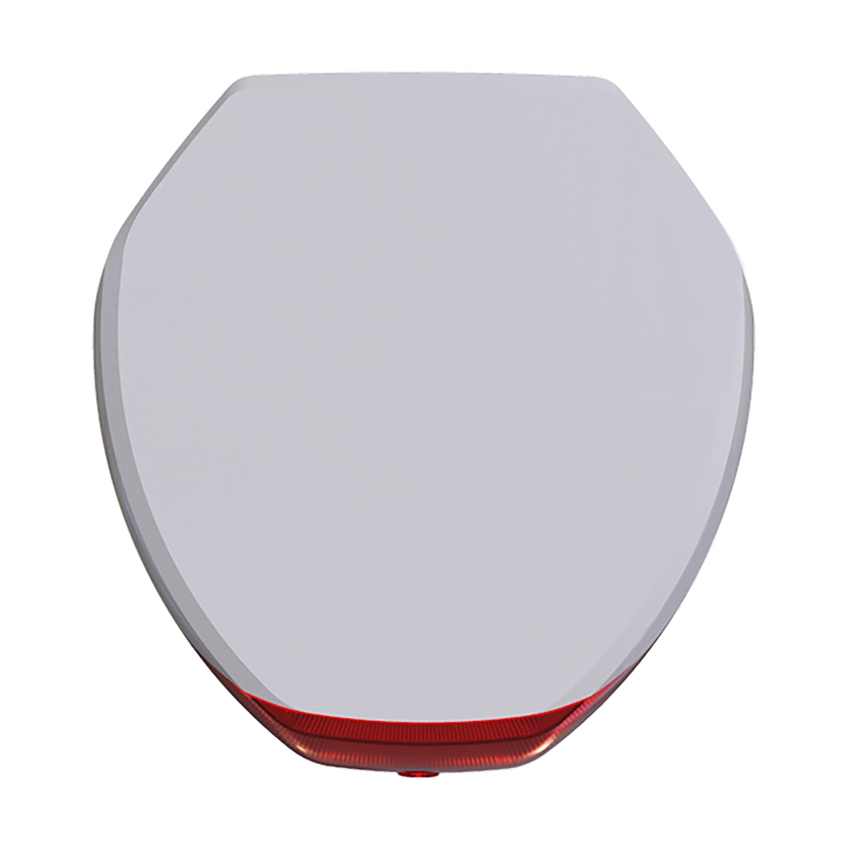 Ext Siren Cover red lens