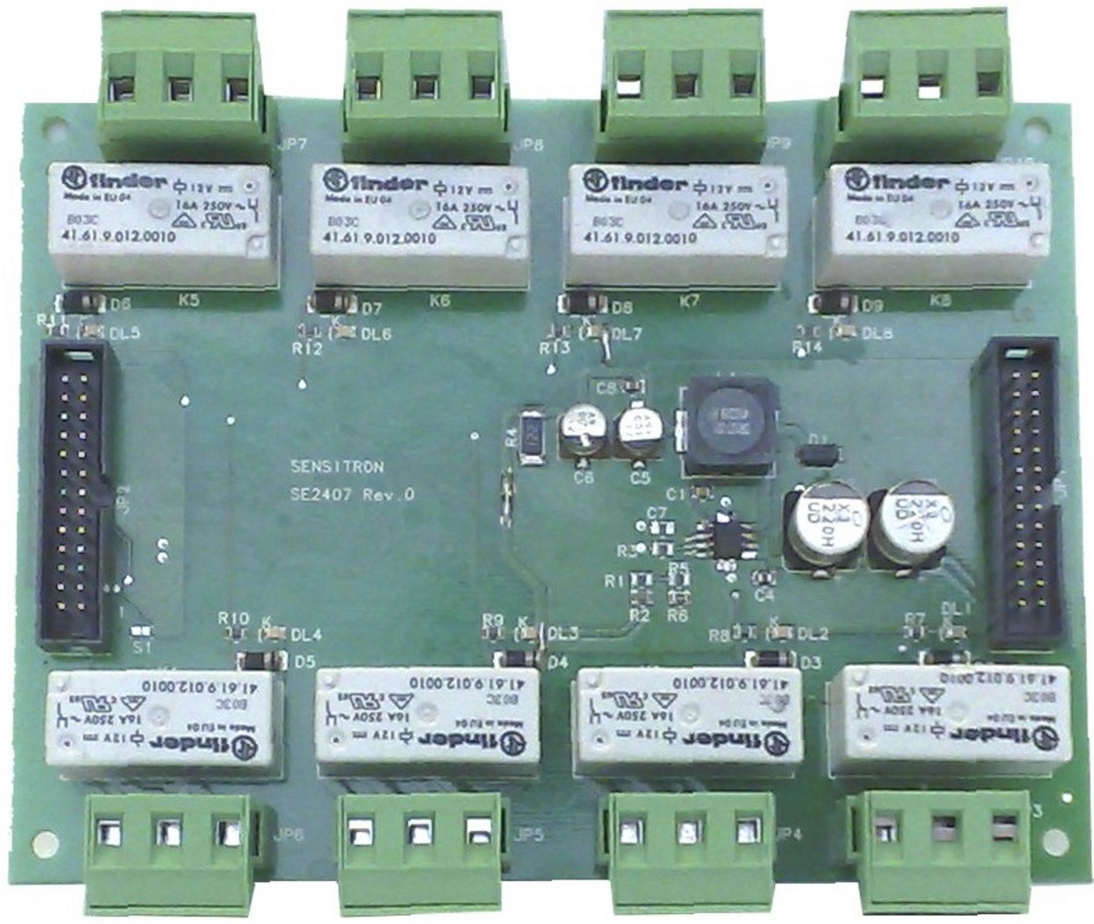 STG8REL - 8 RELAYS BOARD FOR STG-OUT16S