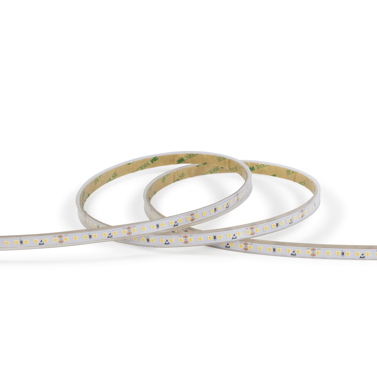 Tira conduzida NILO IP67 LED SMD 2835 9.60Wm 979lmm CRI90 2700K 120º