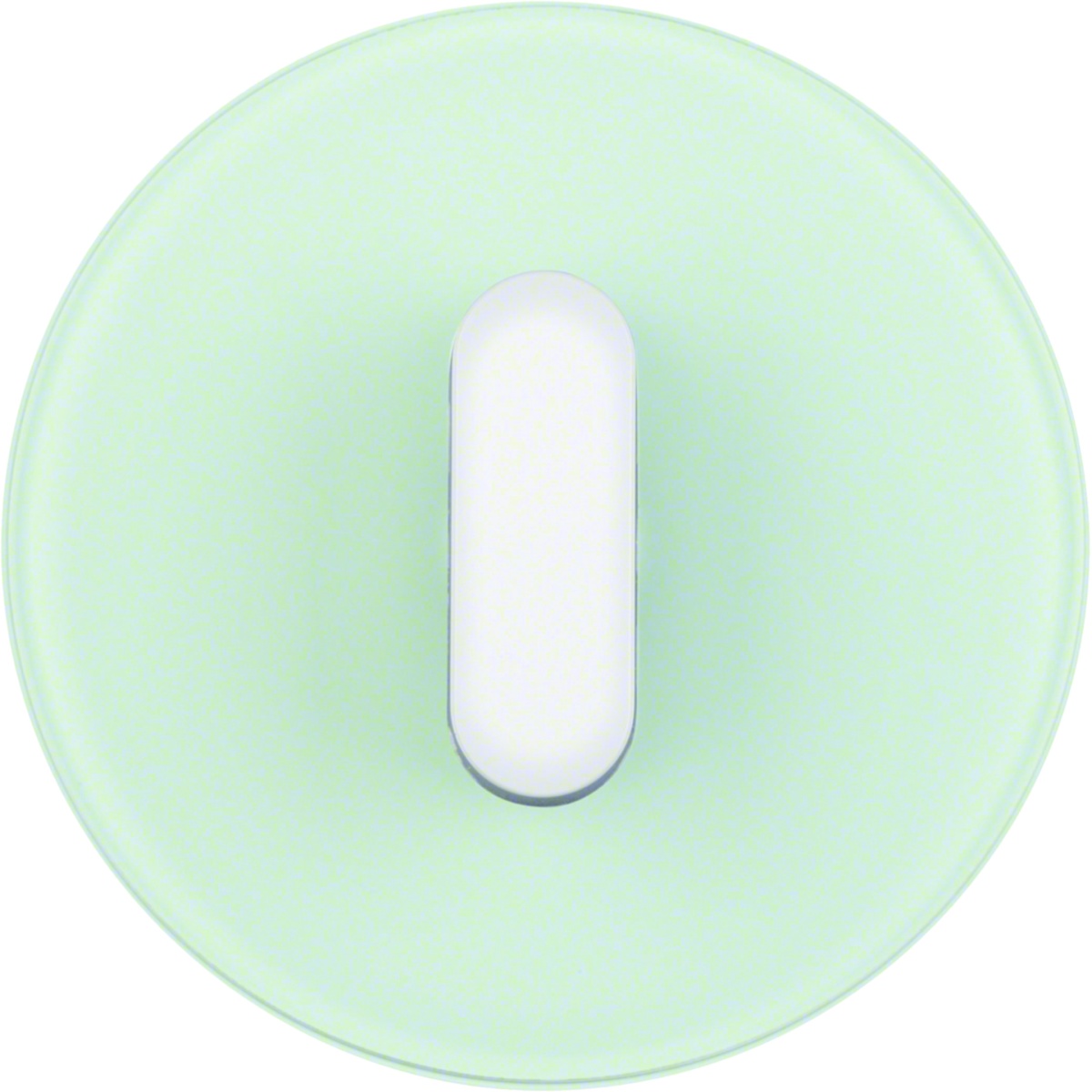 R.classic - tecla rotativa, Vidro branco