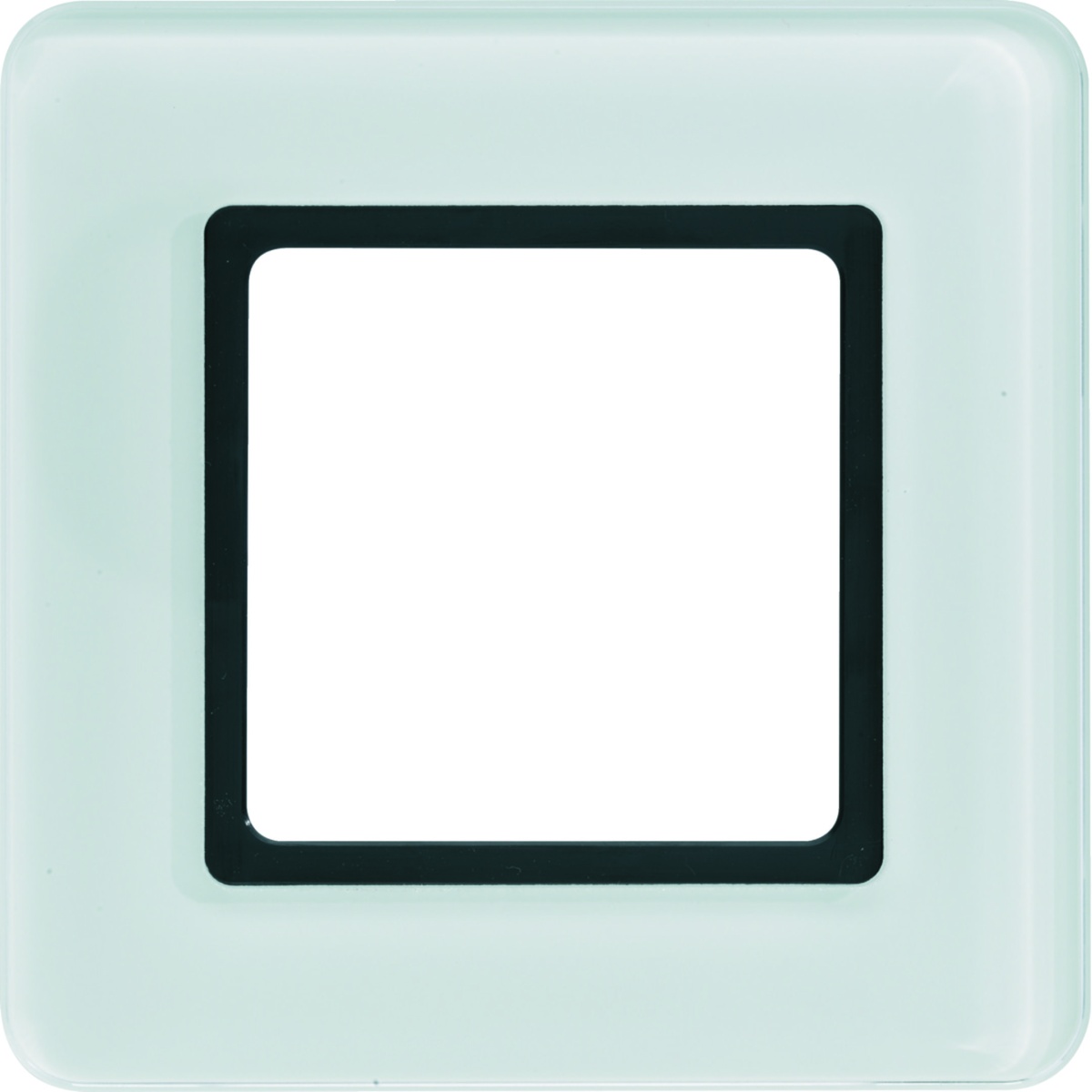 Q.7 - quadro x1 p LED, Vidro branco