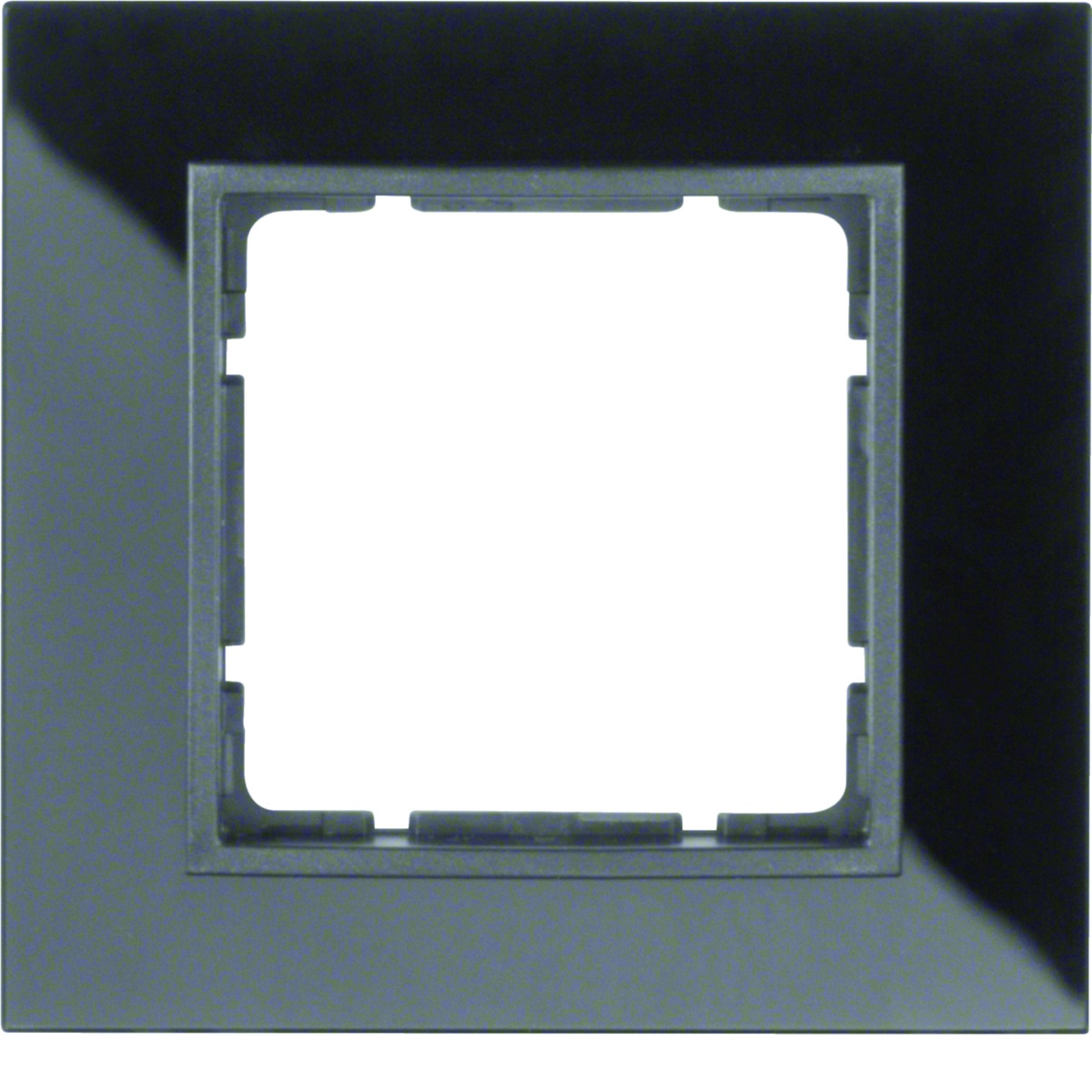 B.7 - quadro x1, Vidro preto