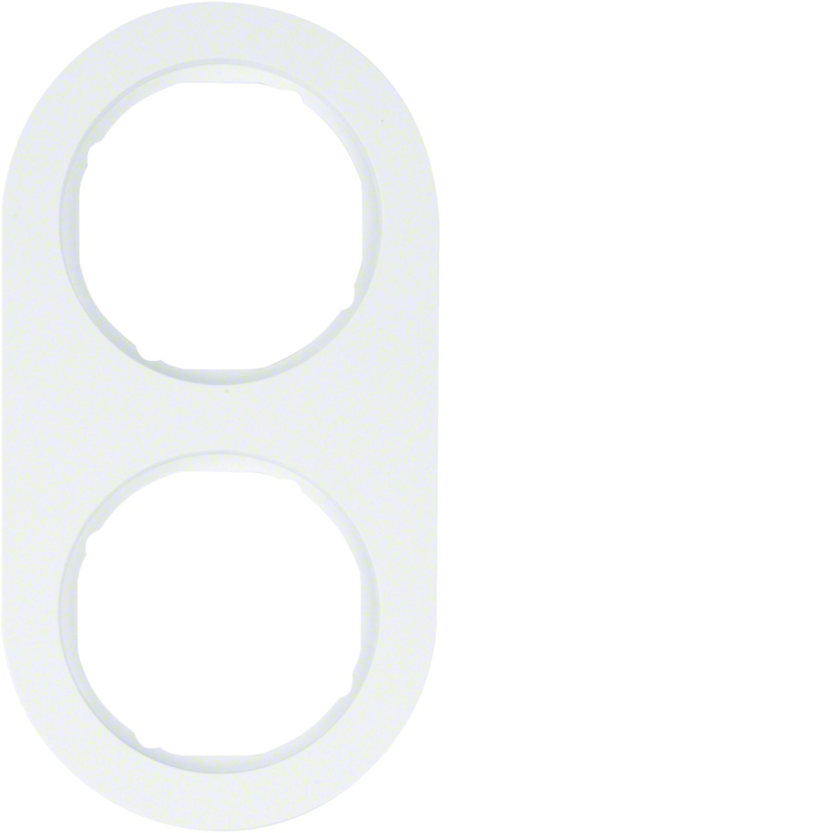 R.classic - quadro x2, branco