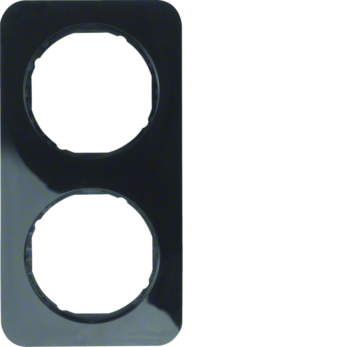 R.1 - quadro x2, preto