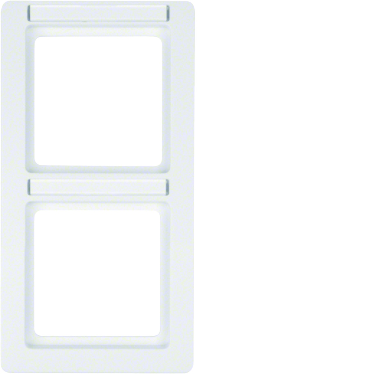 Q.1 - quadro x2 p.-etiq. vert., branco