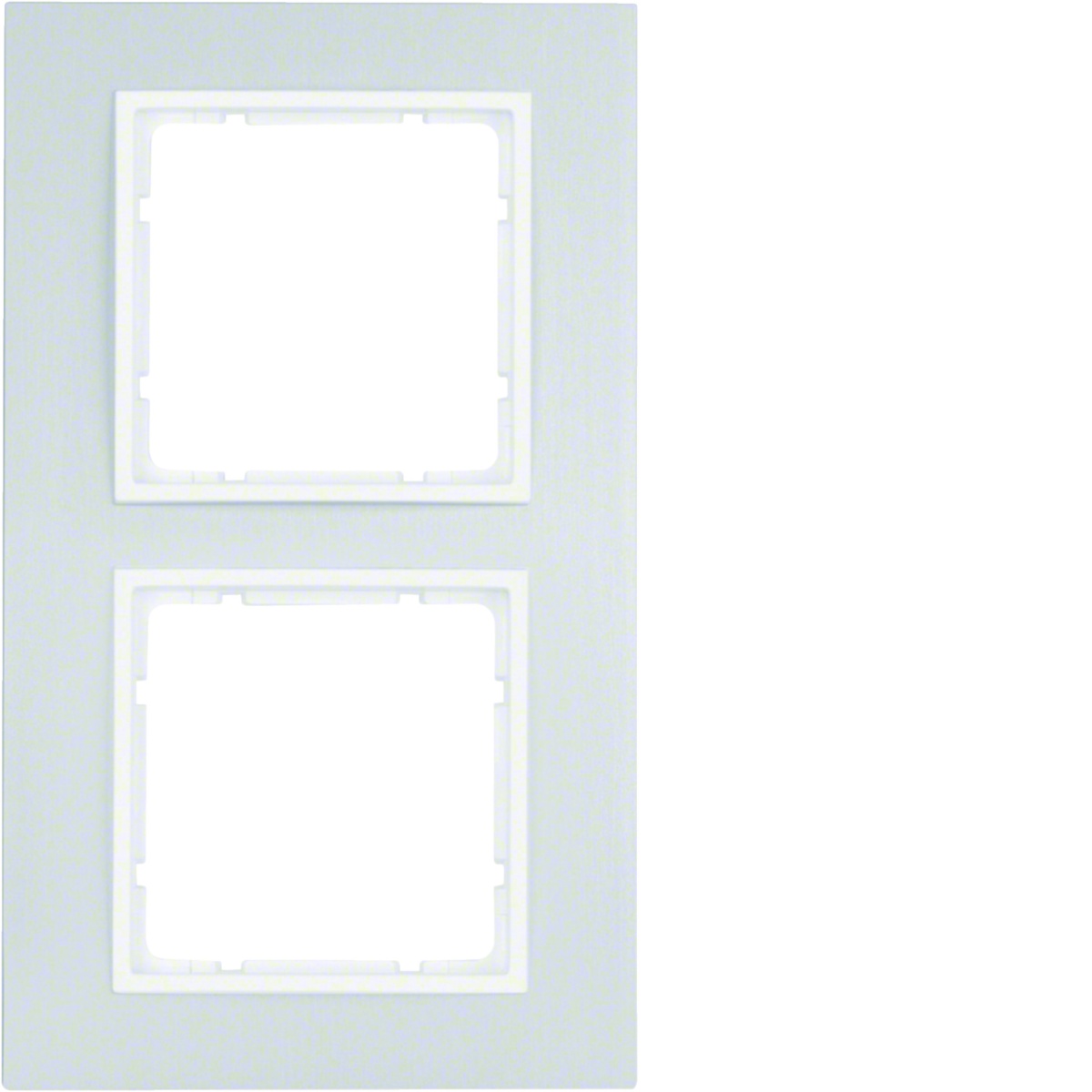 B.7 - quadro x2, Alumíniobranco mate