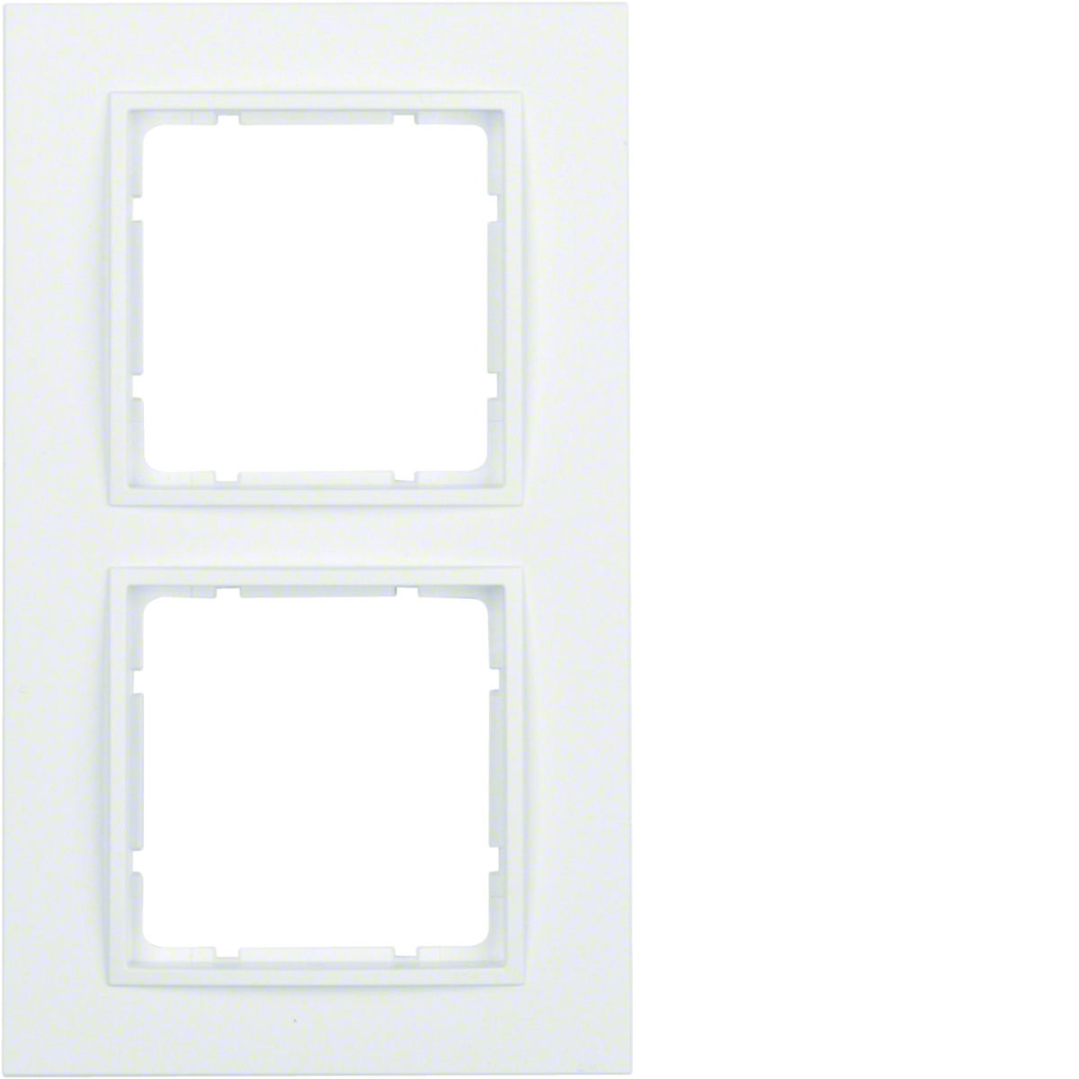 B.7 - quadro x2, branco mate