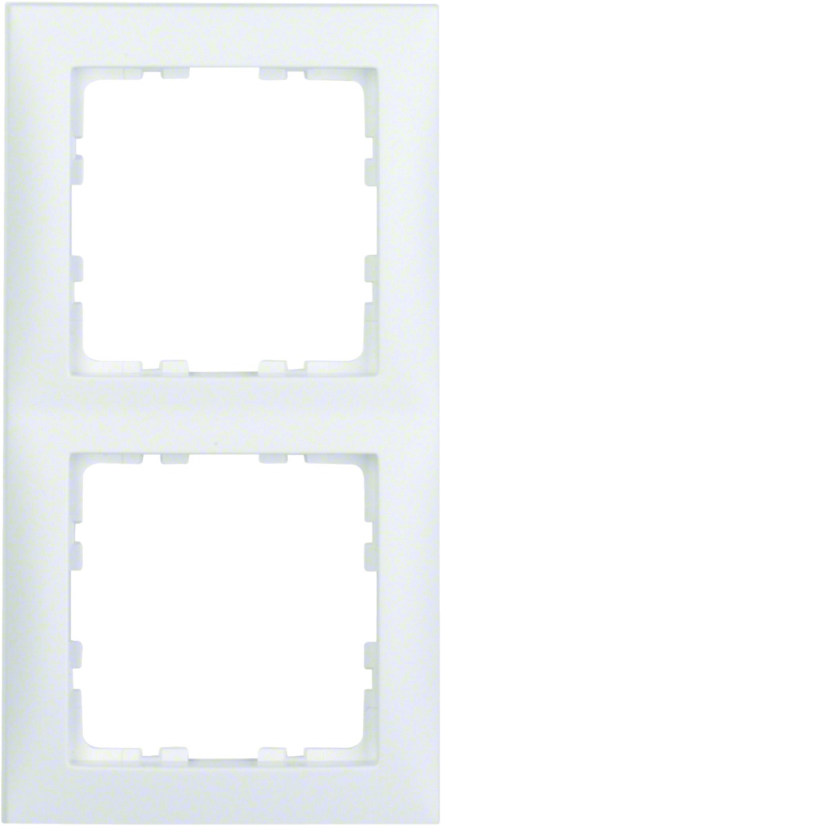 S.1 - quadro x2, branco mate