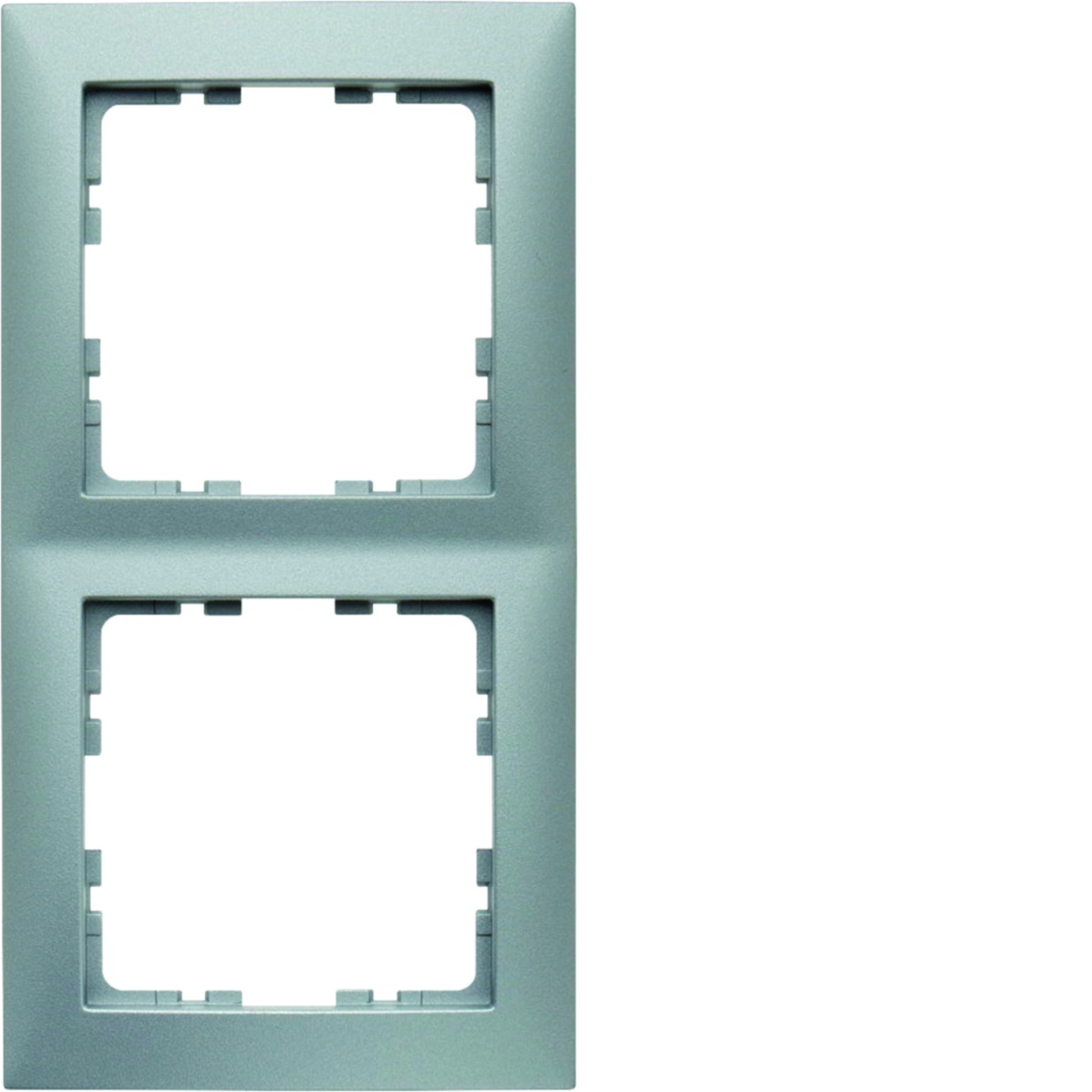 S.1 - quadro x2, alumínio mate
