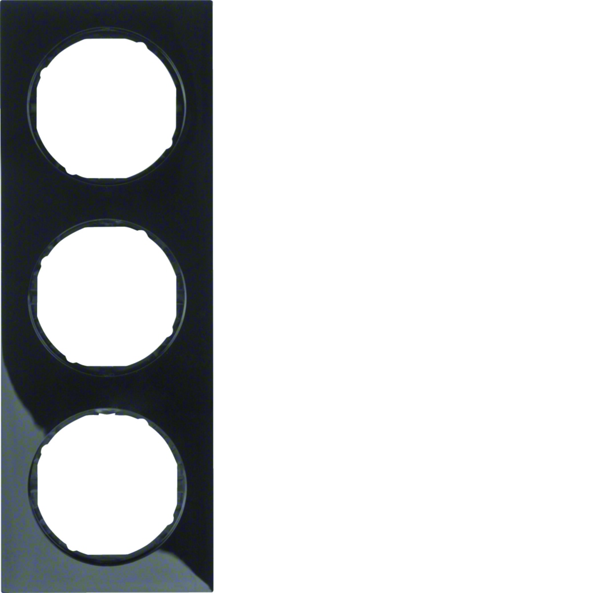 R.3 - quadro x3, preto