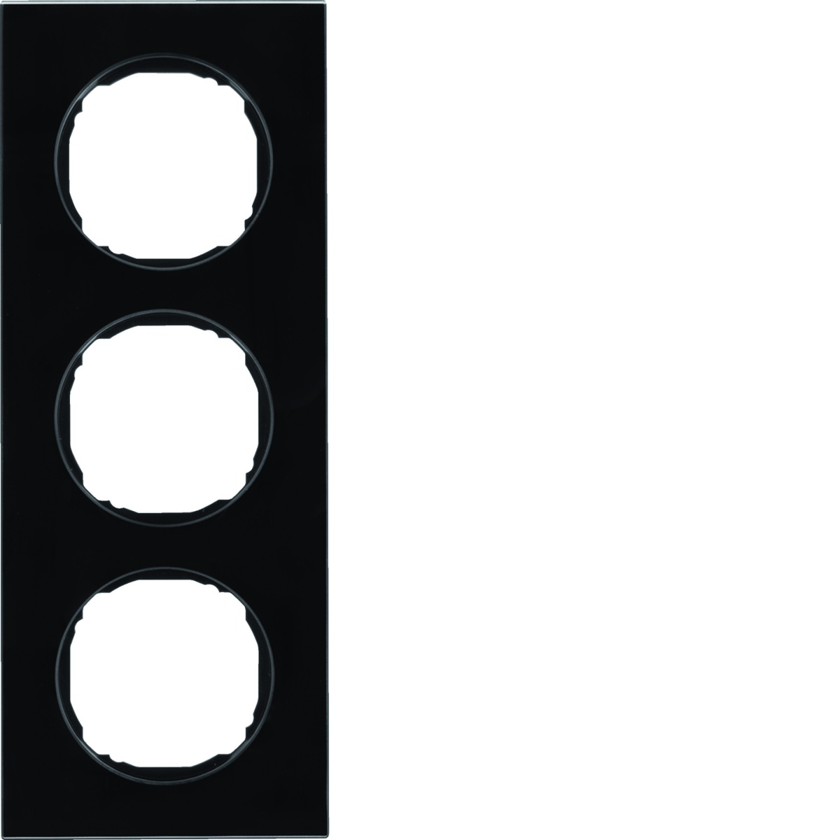 R.8 - quadro x3, Vidro preto