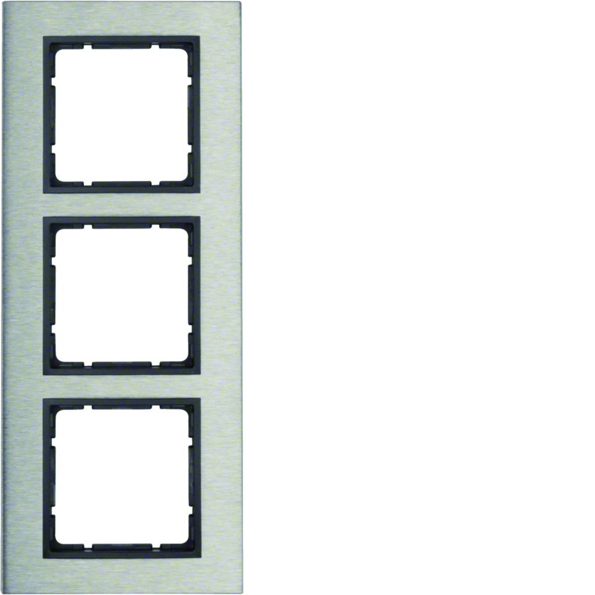 B.7 - quadro x3 vert, Inoxantrac mate