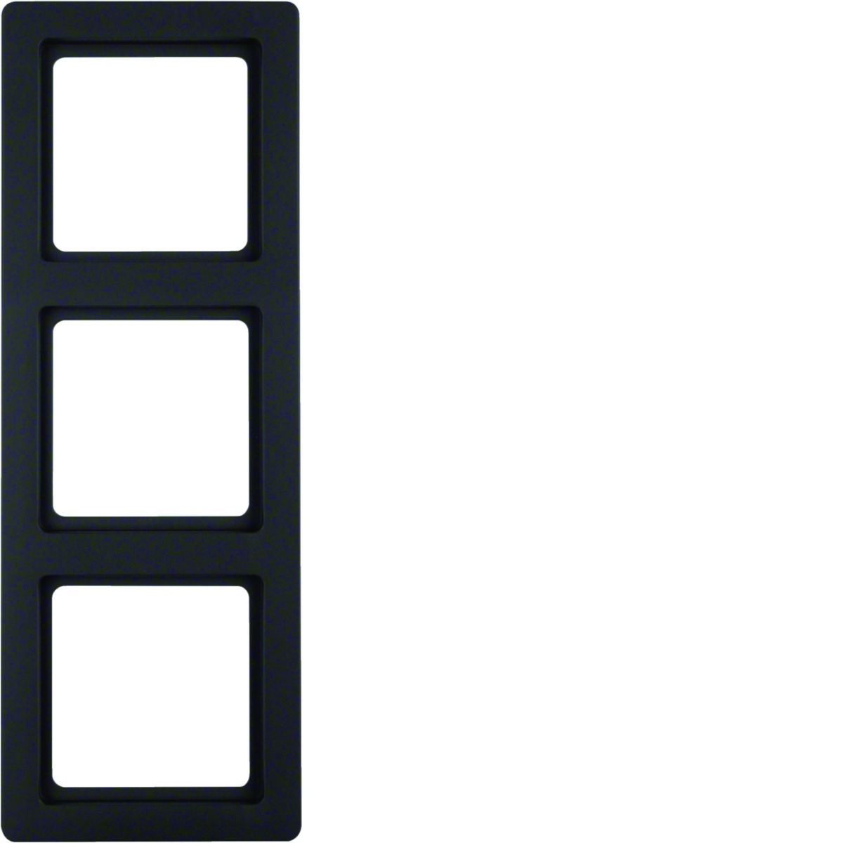 Berker quadro triplo Série Q.1 antracite