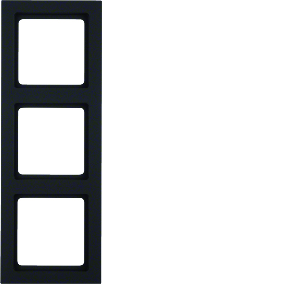 Berker quadro triplo Série Q.3 antracite