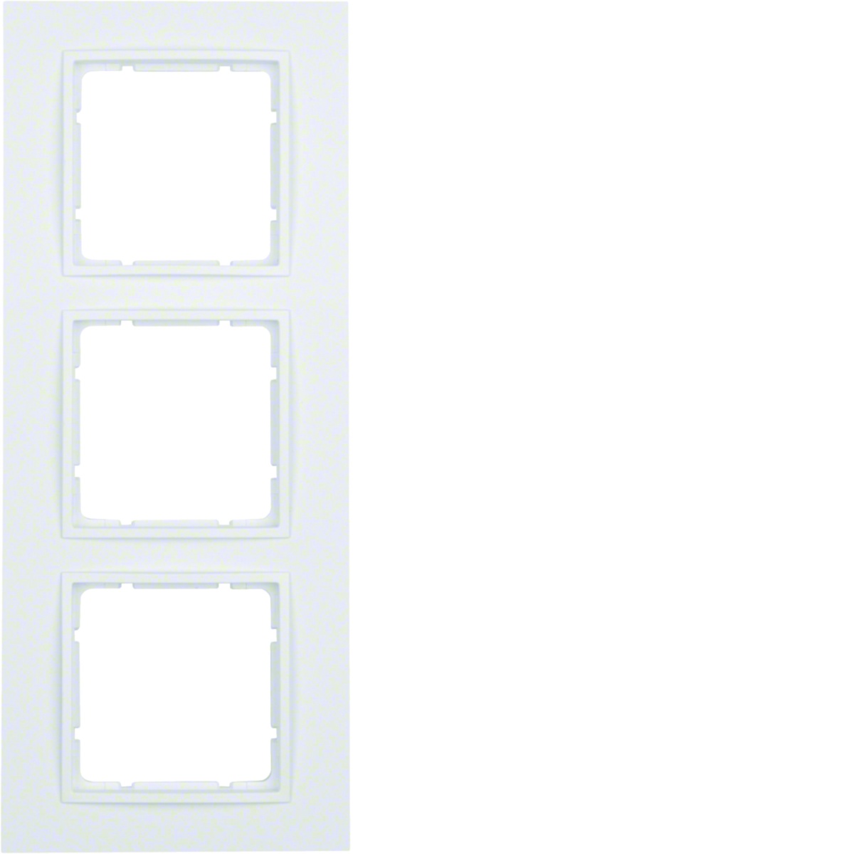 B.7 - quadro x3, branco mate