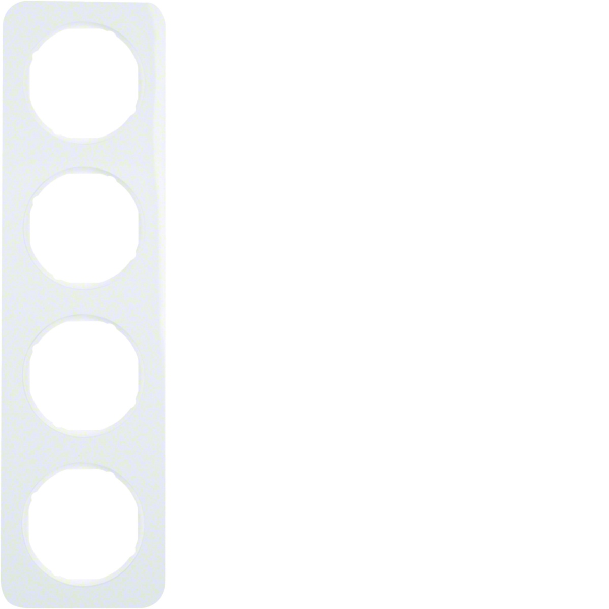 R.1 - quadro x4, branco