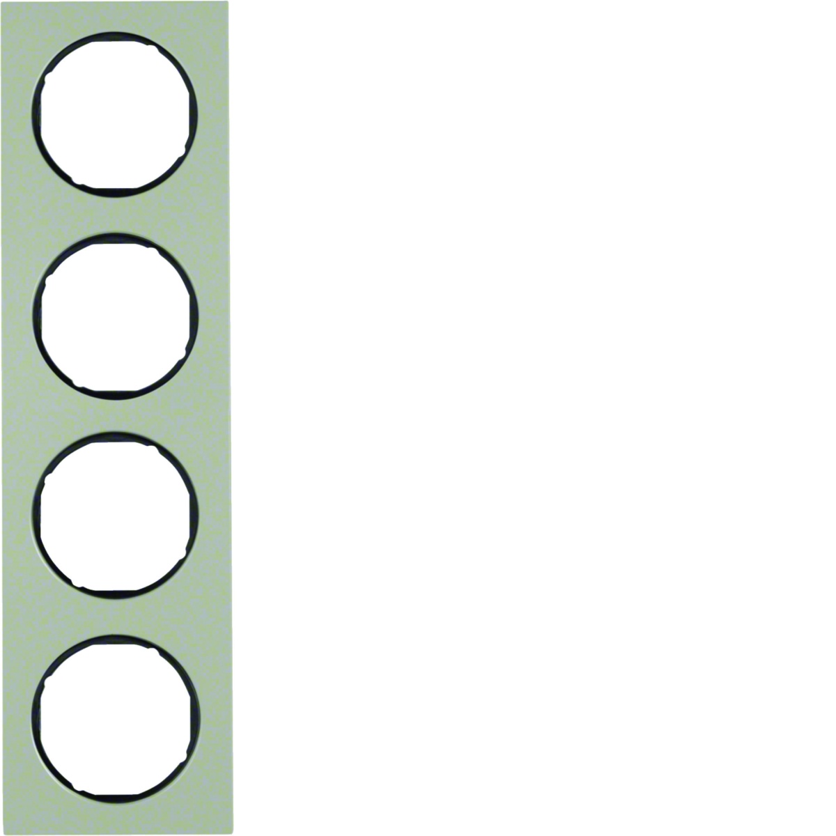 R.3 - quadro x4 Inox, preto