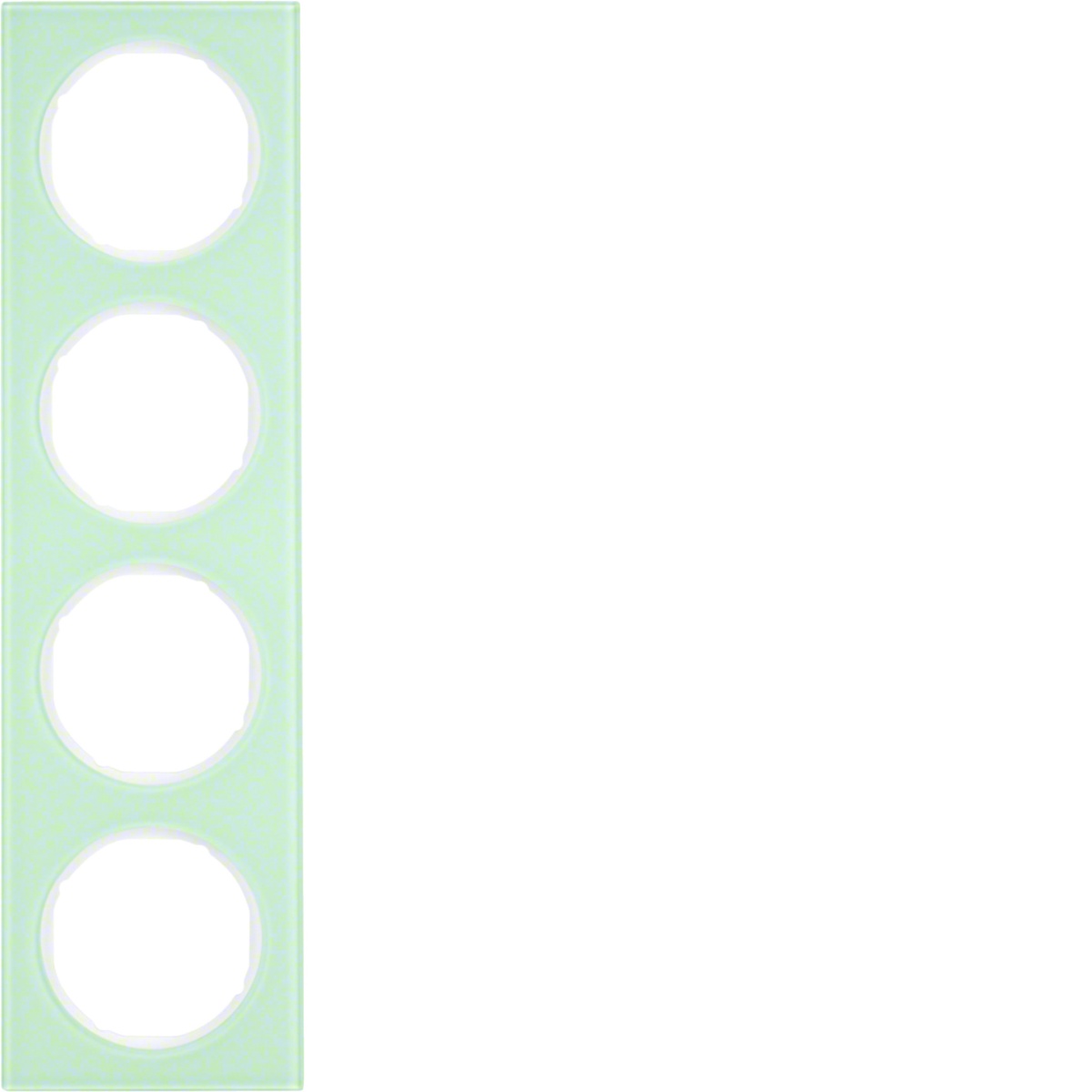 R.3 - quadro x4 Vidro, branco