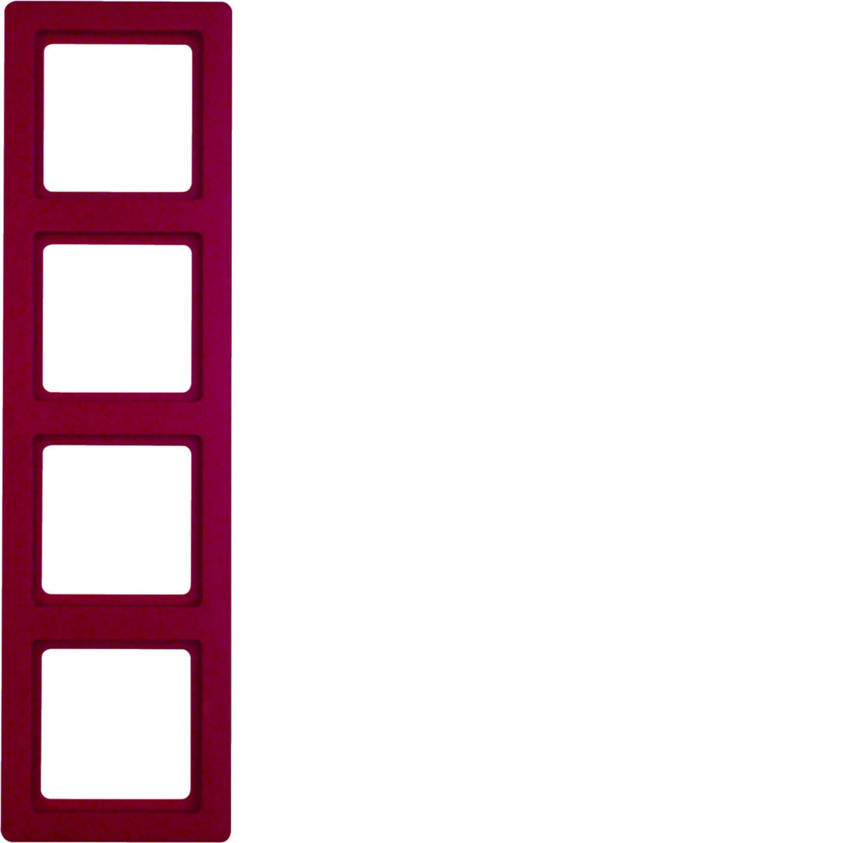 Q.1 - quadro x4, encarnado