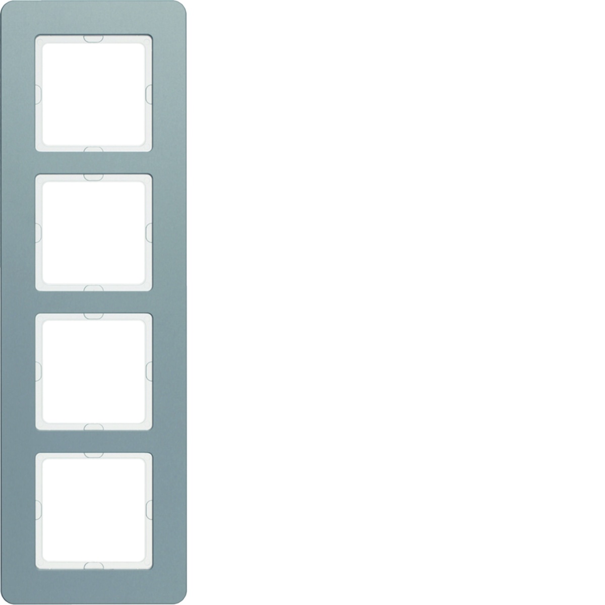 Q.7 - quadro x4, Alumínio