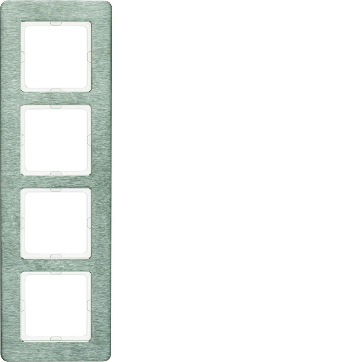 Q.7 - quadro x4 vertical, Inox