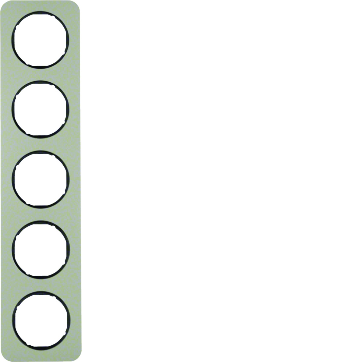 R.1 - quadro x5 Inox, preto