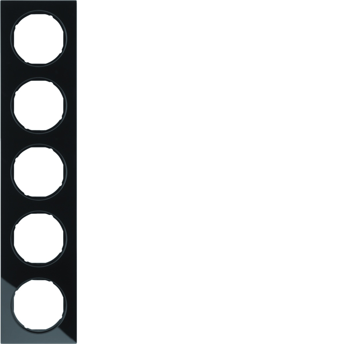 R.3 - quadro x5 Vidro, preto