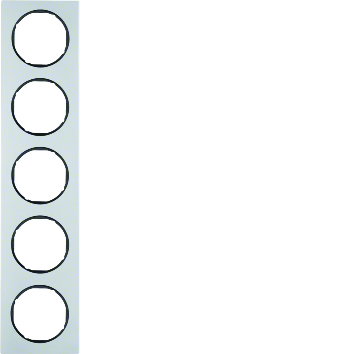 R.3 - quadro x5 Alumínio, preto