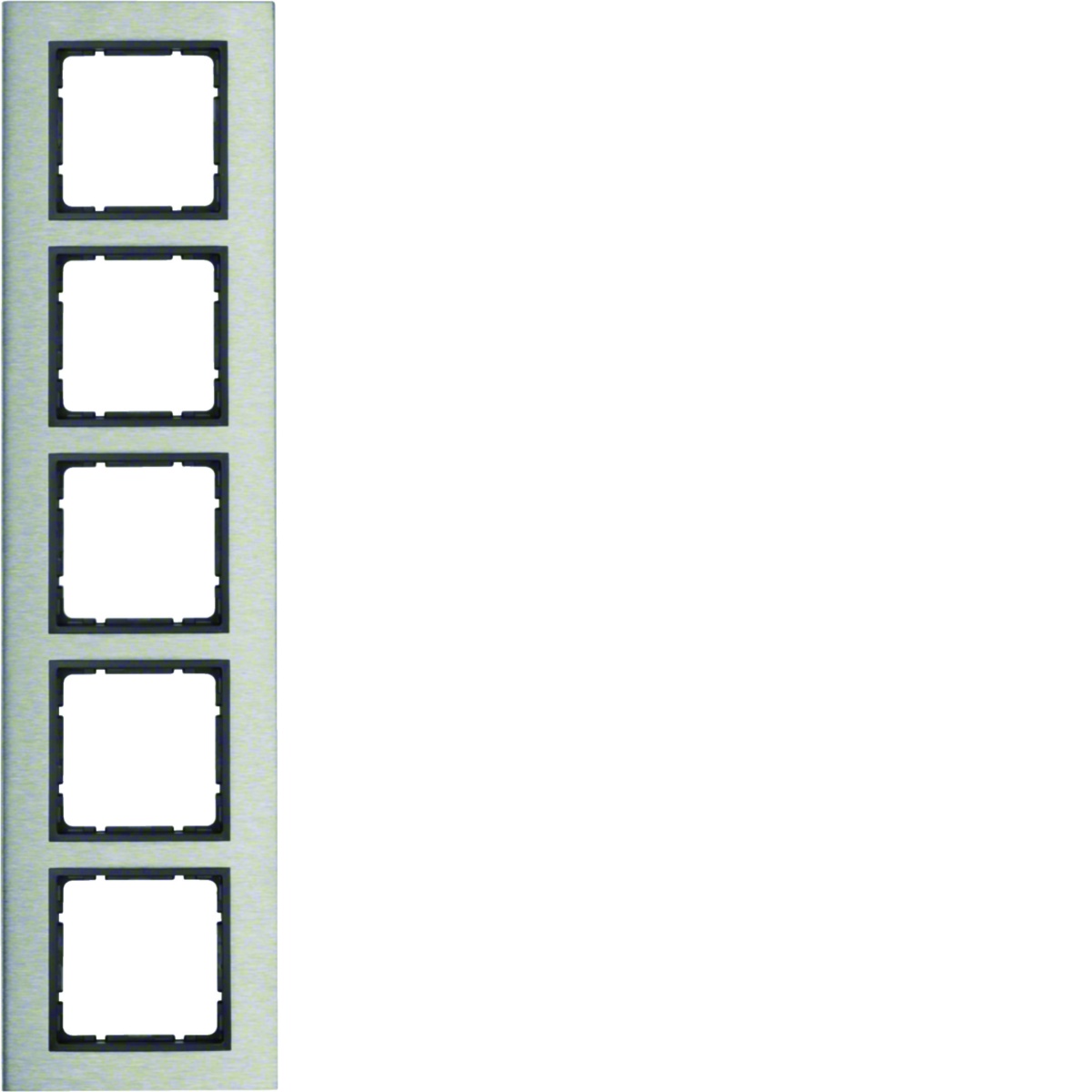 B.7 - quadro x5 vert, Inoxantrac mate