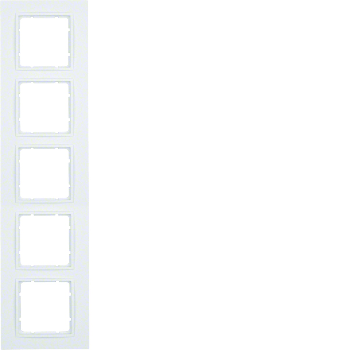 B.7 - quadro x5, branco mate