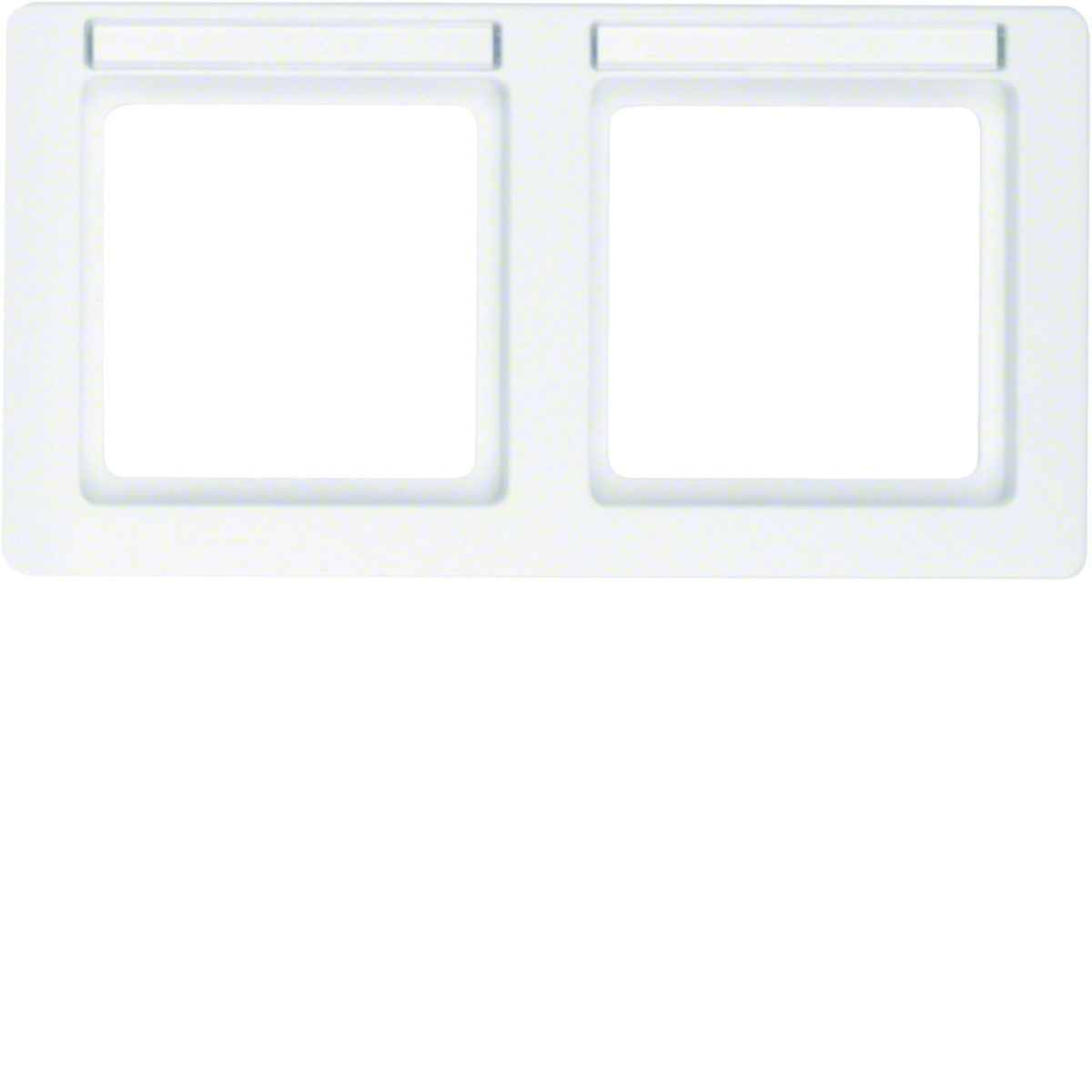 Q.1 - quadro x2 p.-etiq. horiz., branco