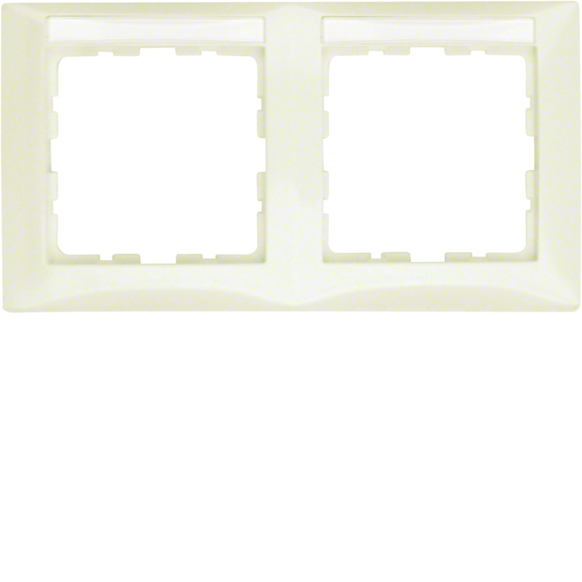 S.1 - quadro x2 p.-etiq. horz., creme