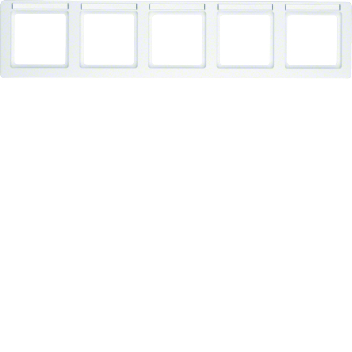 Q.1 - quadro x5 p.-etiq. horiz., branco