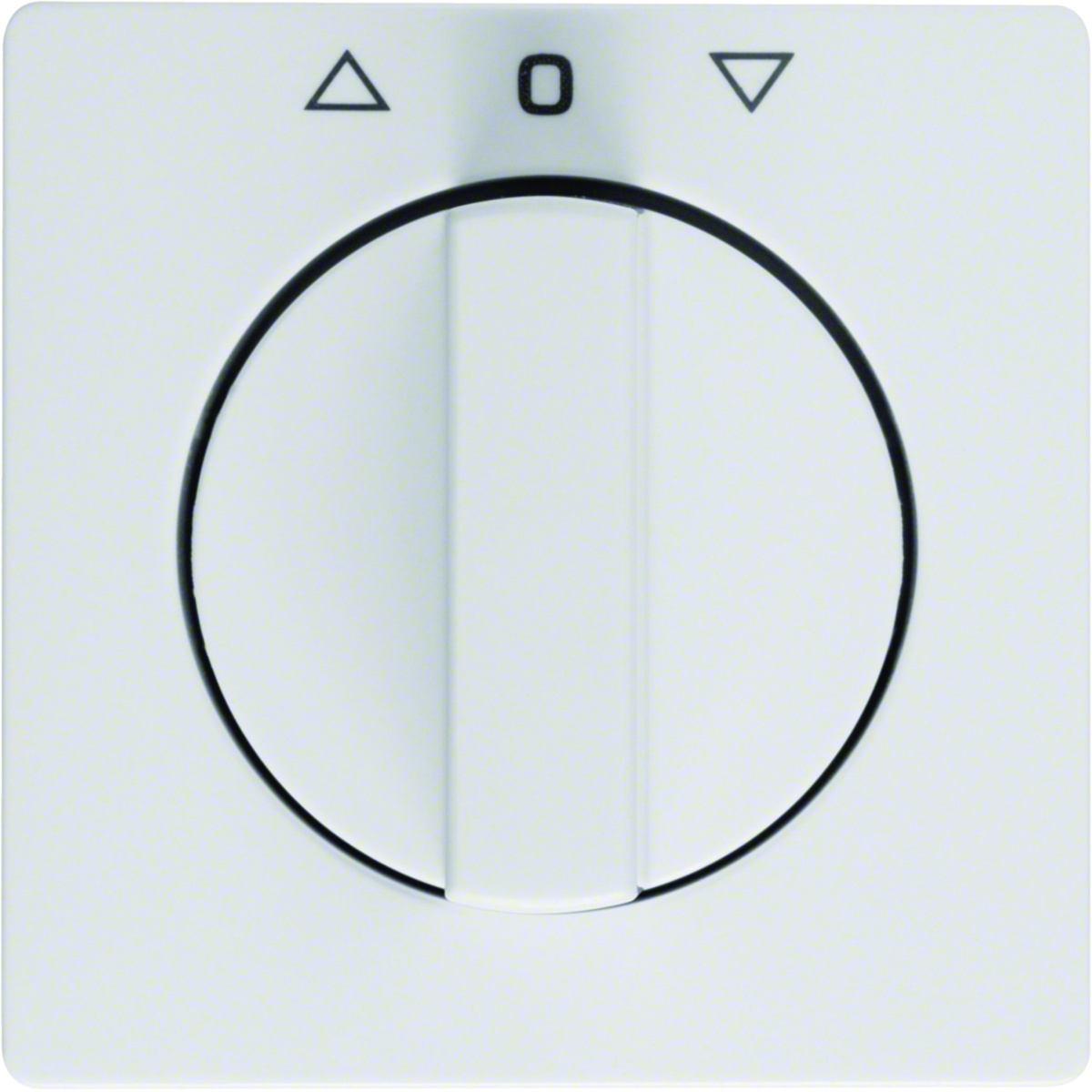 Q.x - botão rotativ. estor., branco