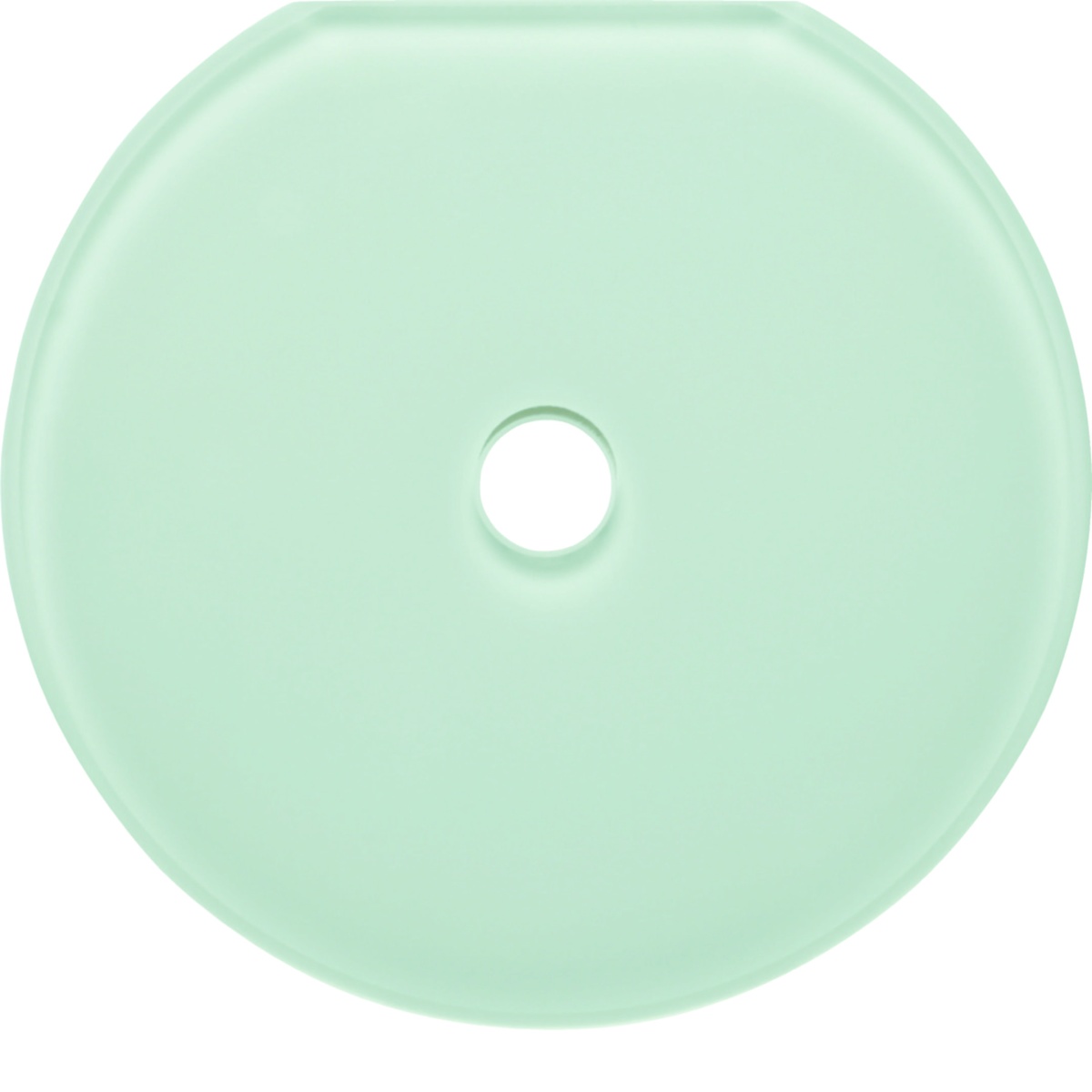 Glas - centro final vidro, branco