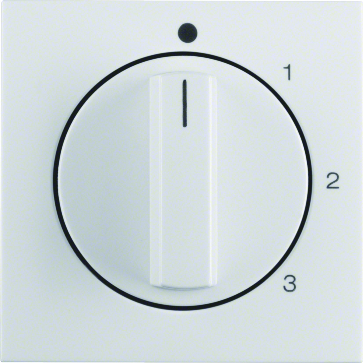 S.1B.x - botão rotativo 0-1-2-3, branco
