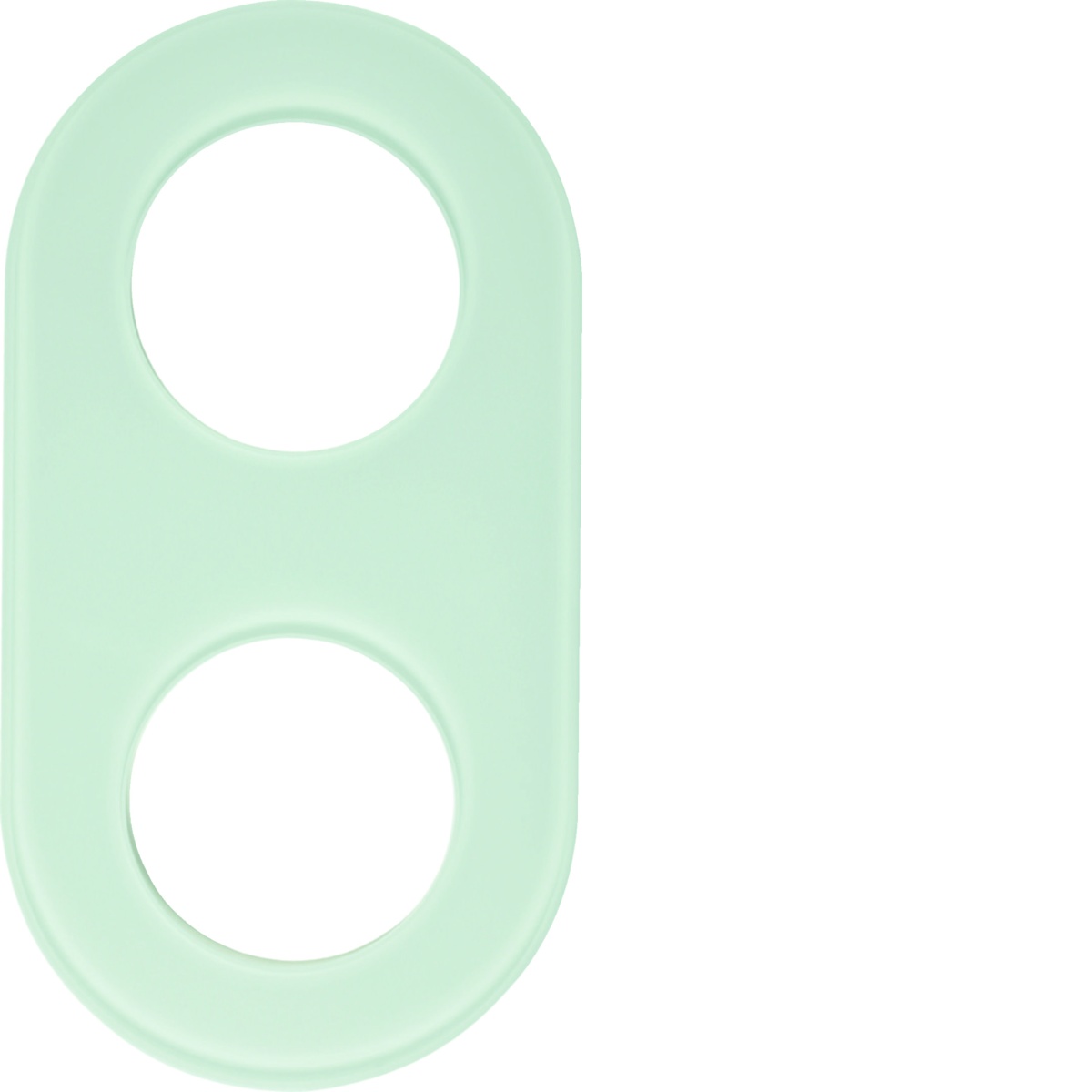 Glas - quadro x2 vidro, branco