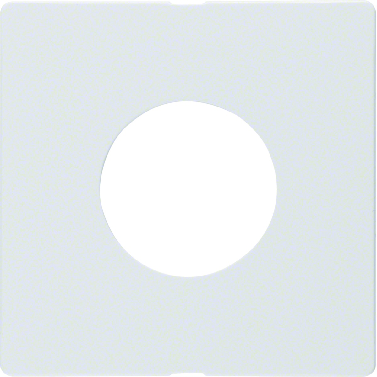 Q.x - espelho botão E10, branco