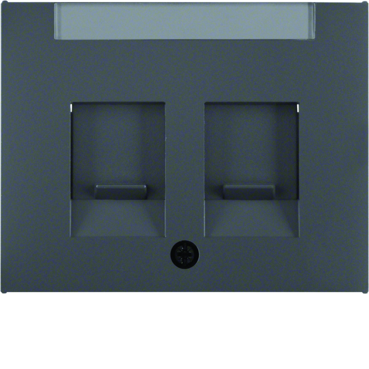 K.1K.5 - esp. duplo RJ p-etq., antrc mt