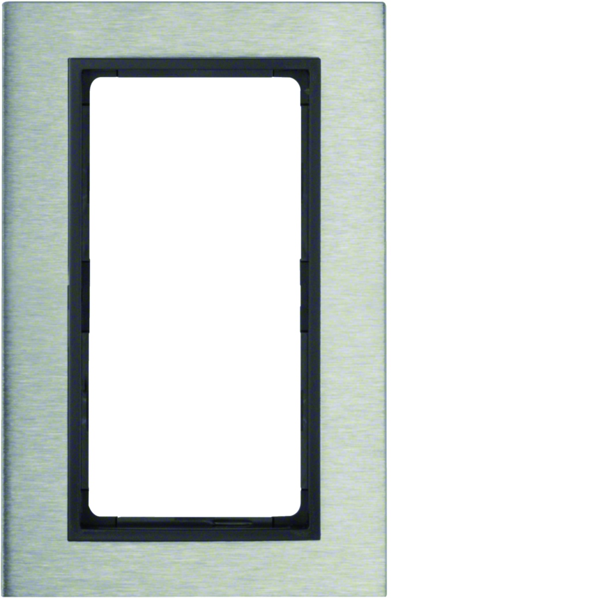 B.7 - quadro largo, Inoxantrac mate