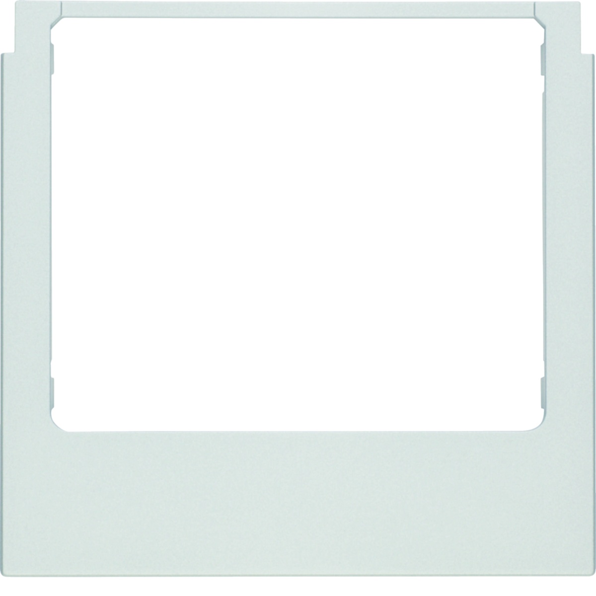 Tampa Touch Control, rect, alu mate