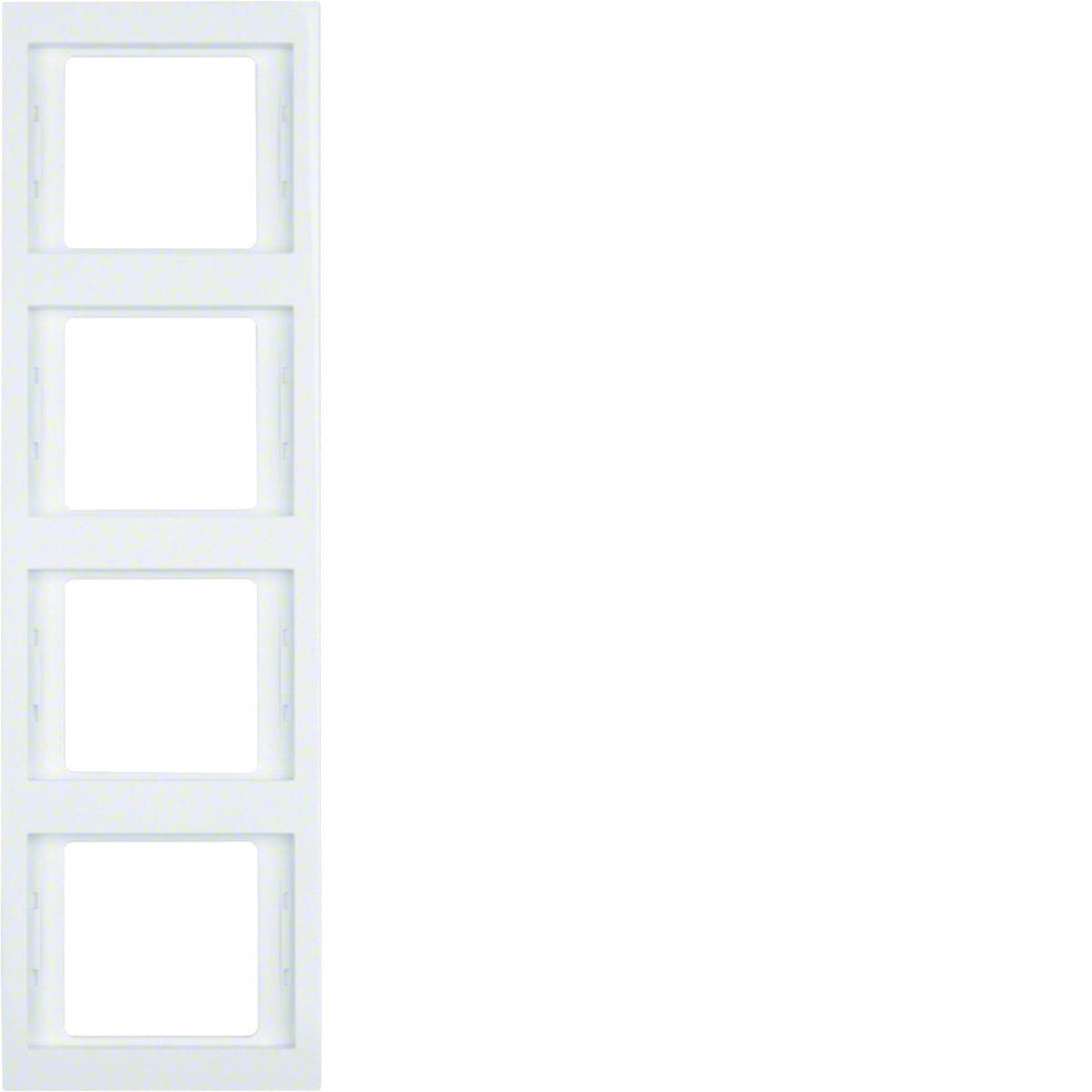 K.1 - quadro x4 vert., branco