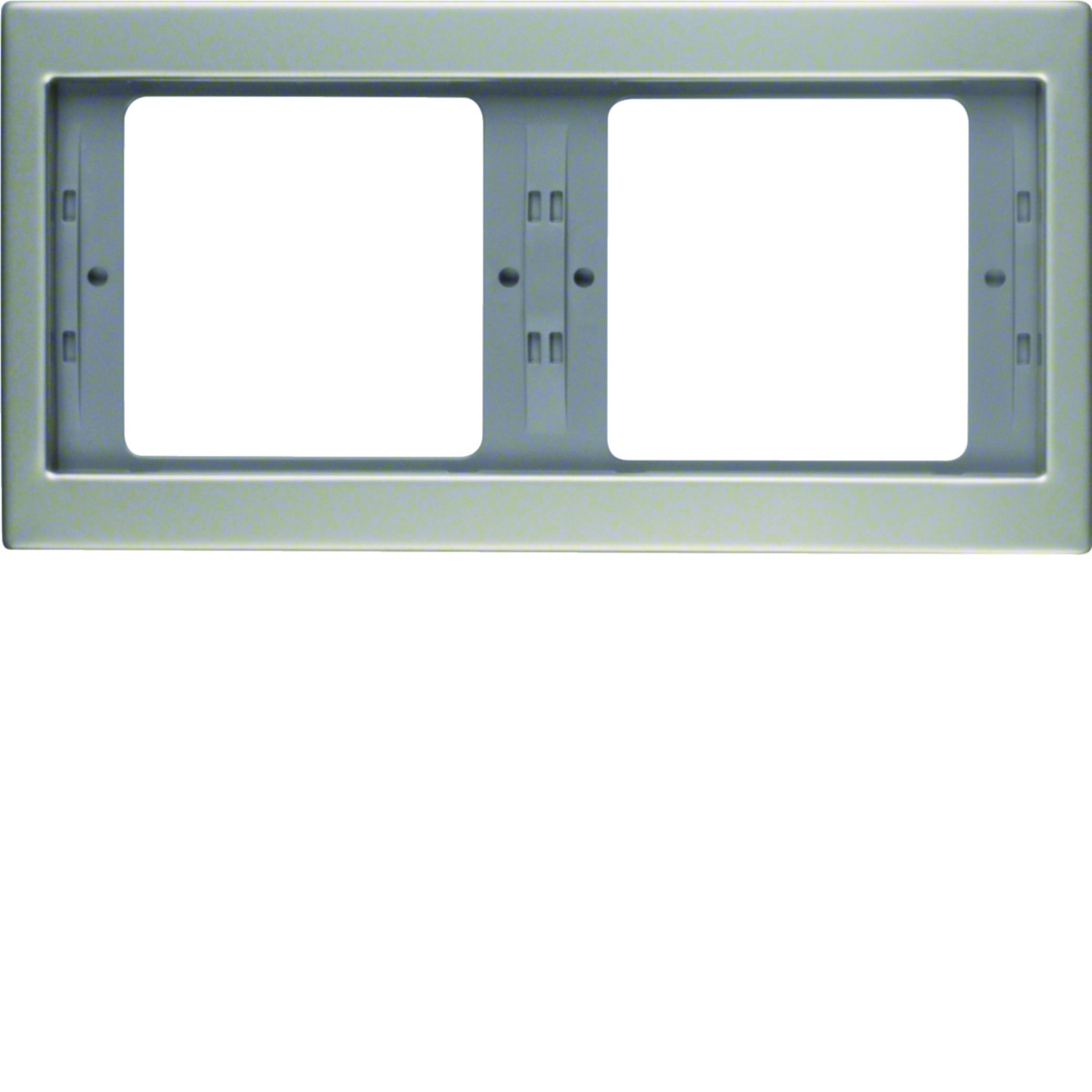 K.5 - quadro x2 horiz., inox