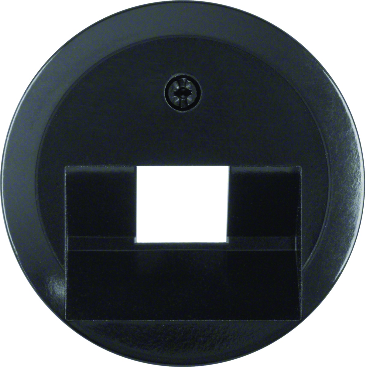 1930Glas - esp. RJ45 simples, preto