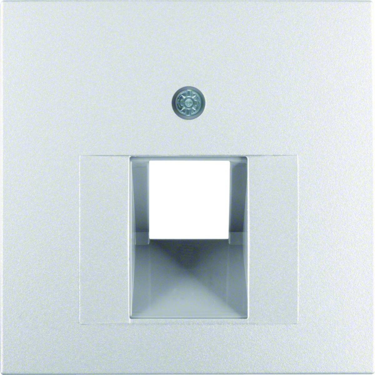 S.1B.x - espelho RJ45 simples, alum mt