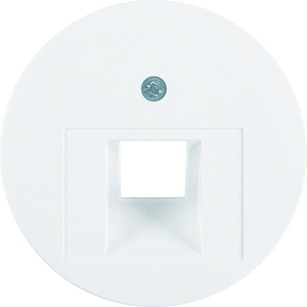 R.x - espelho RJ45 simples, branco