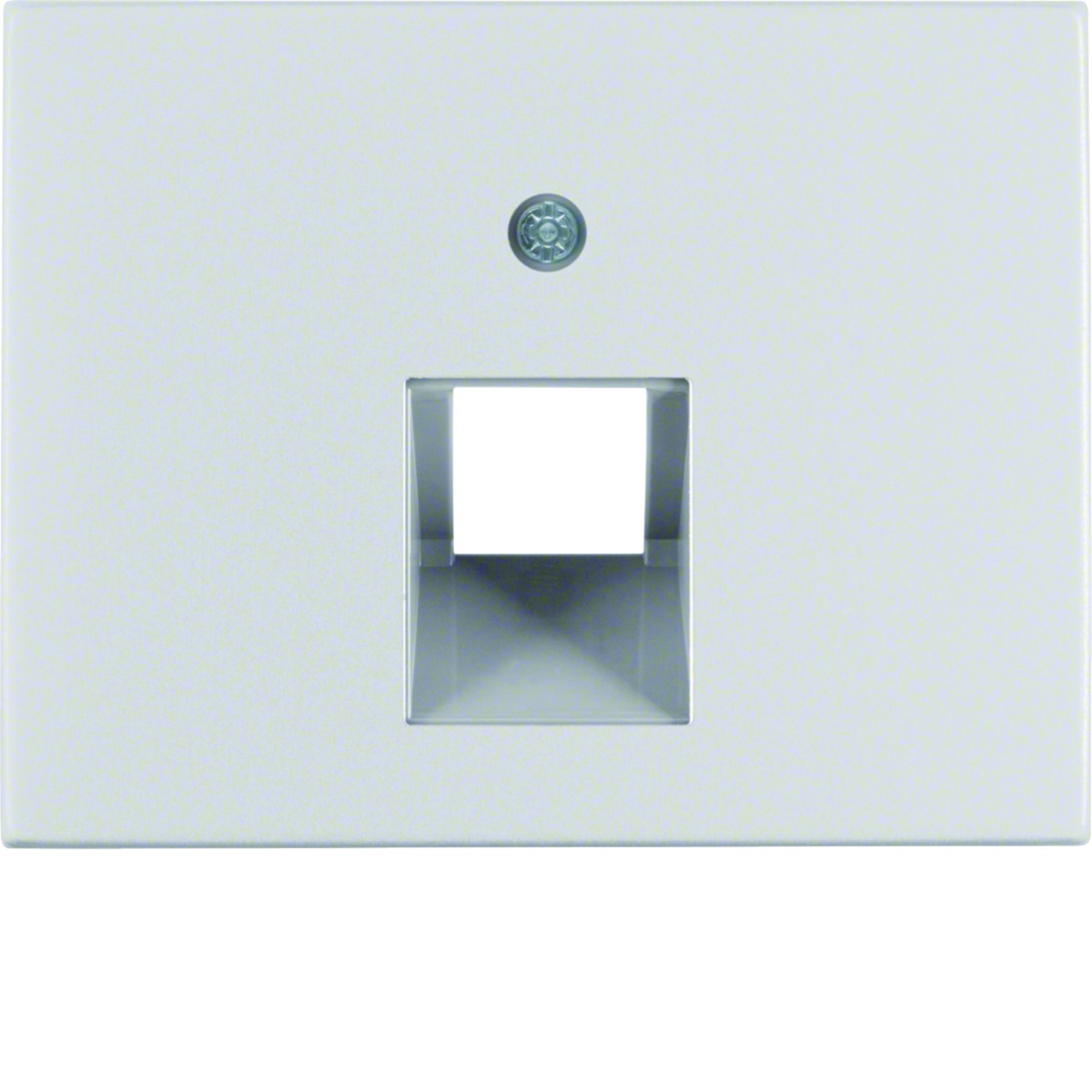 K.1K.5 - espelho RJ45 simples, alum