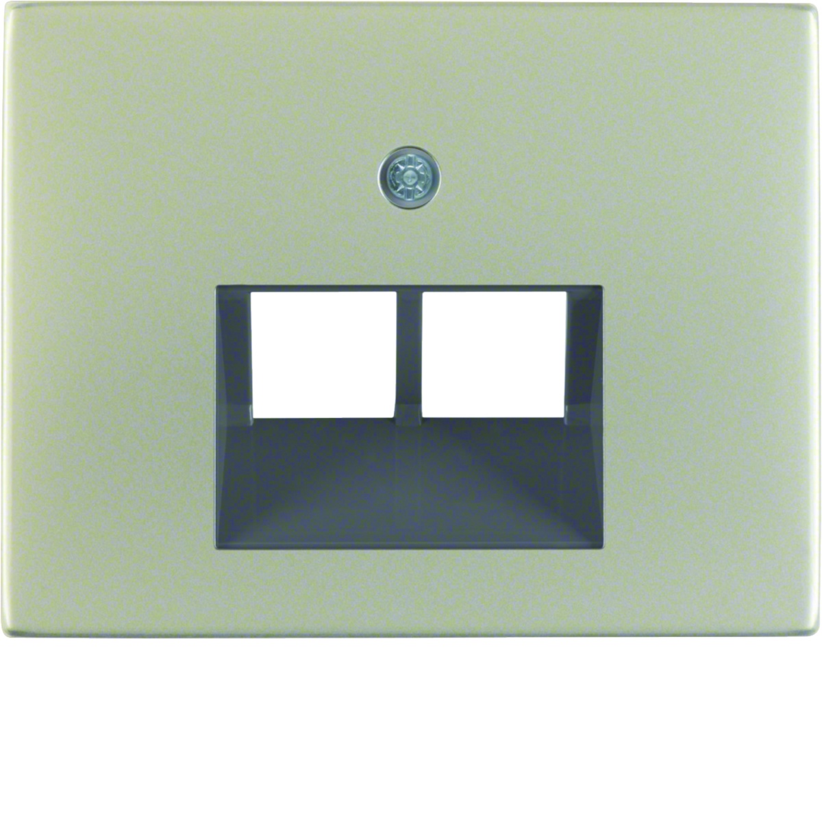 K.1K.5 - espelho RJ45 duplo, inox